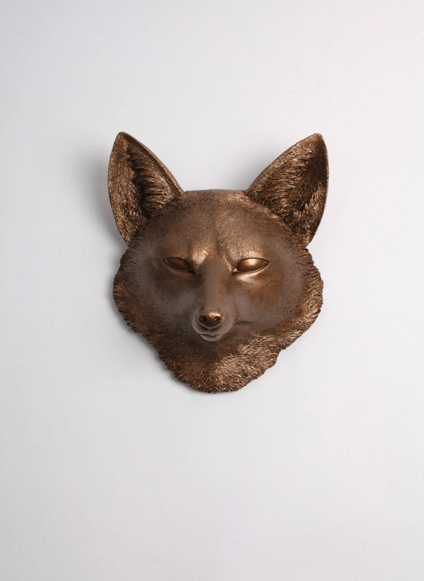 Bronze Fox Wall Art